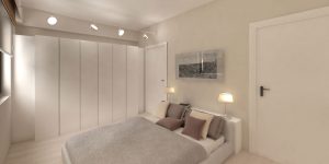 camera da letto con cabina armadio